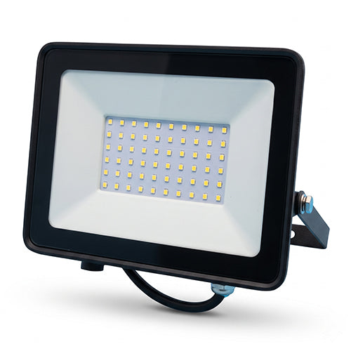 Generic 50W 6000lm 6500K IP65 outdoor LED floodlight with Lumileds LED chips.