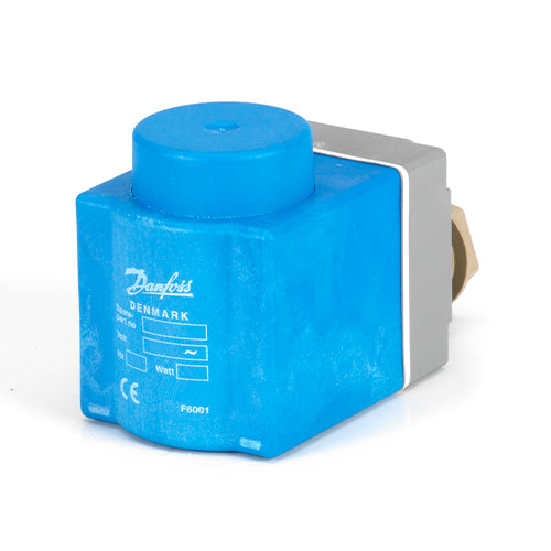 Danfoss BE230AS 230V IP67 solenoid coil with integrated terminal box.