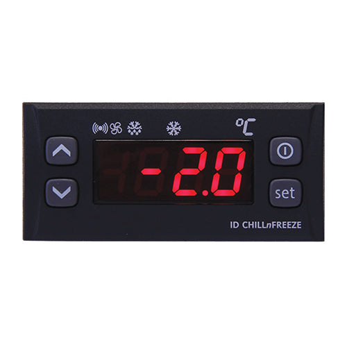 Eliwell ID Chill n Freeze 230V 3-relay digital refrigeration controller.