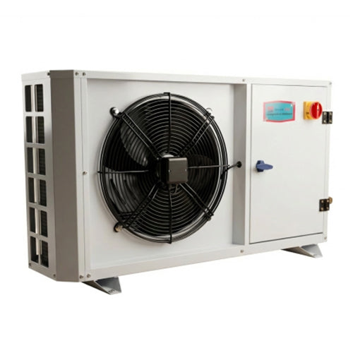 GEM-GO air-cooled commercial condensing units with Copeland ZB and ZSI scroll compressors for medium and low-temperature refrigeration.