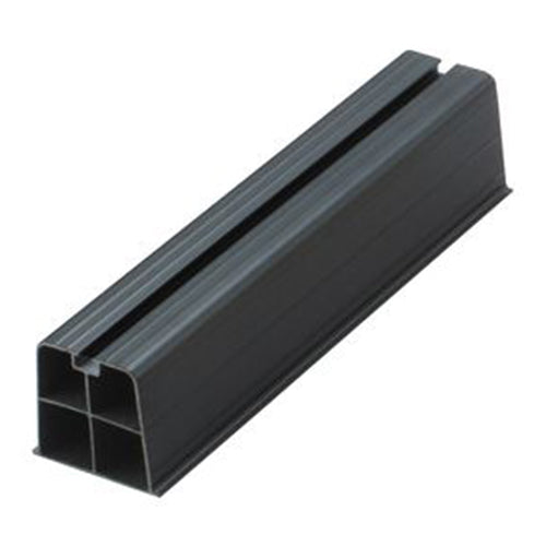 Generic 1000mm heavy-duty plastic condenser mounting support block for VRF and heat pumps.