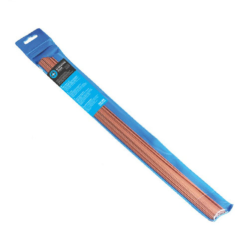 JAVAC S2 2% silver copper-phosphorus self-fluxing 500mm brazing rods 1kg pack for copper pipe joints.