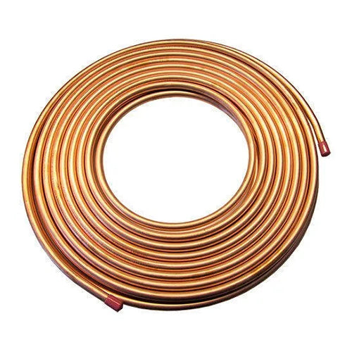 Lawton soft-drawn ACR copper tube coil compliant with BS EN 12735-1 for refrigeration and air conditioning systems.