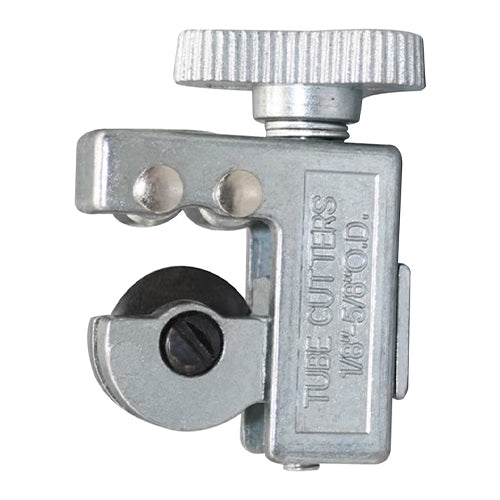 Professional CT-127B mini tube cutter for 1/8 to 5/8 inch copper and brass tubing.