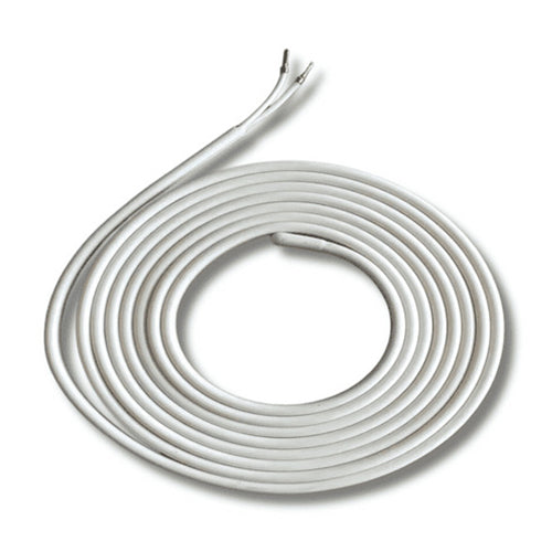 Generic waterproof drain line heater cable designed to prevent ice blockages in commercial refrigeration systems.