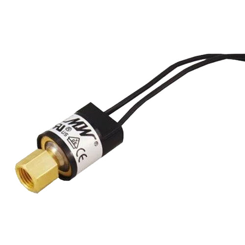 Generic YK-03H auto reset high pressure capsule switch (OPEN 410 PSI / CLOSE 310 PSI) with 1/4-inch female flare connection.