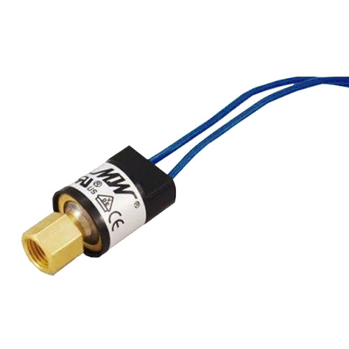 Generic YK-03L auto reset low pressure capsule switch (OPEN 5 PSI / CLOSE 20 PSI) with 1/4-inch female flare connection.